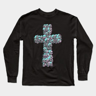 Skulls Cross Long Sleeve T-Shirt